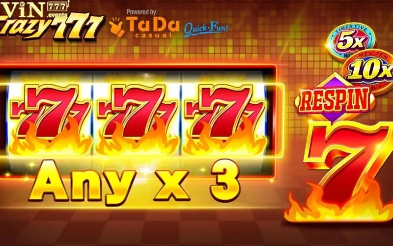 Crazy 777: Slot Game Điên Rồ Nhất Tại Cổng Game Trực Tuyến 3 Crazy 777