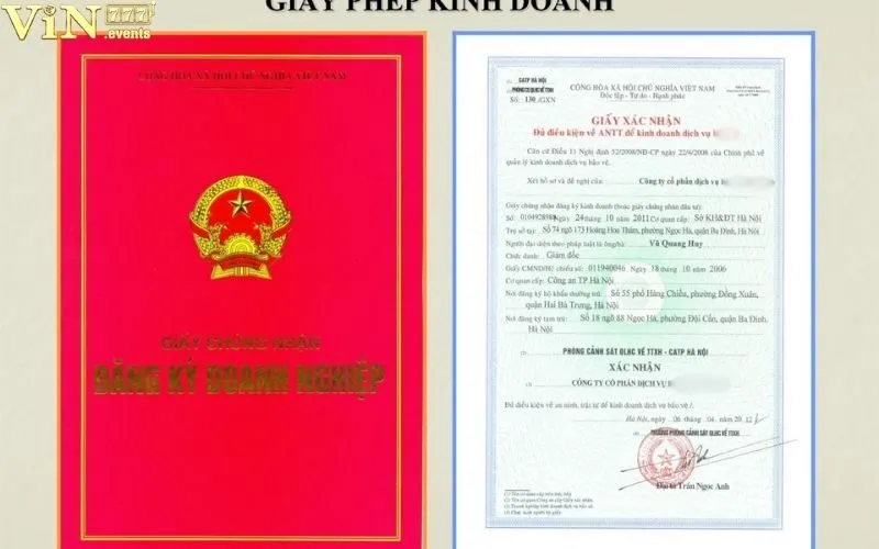 Giấy Phép Kinh Doanh Vin777: Nhà Cái Uy Tín Được Chứng Minh 4 Giấy phép hoạt động kinh doanh